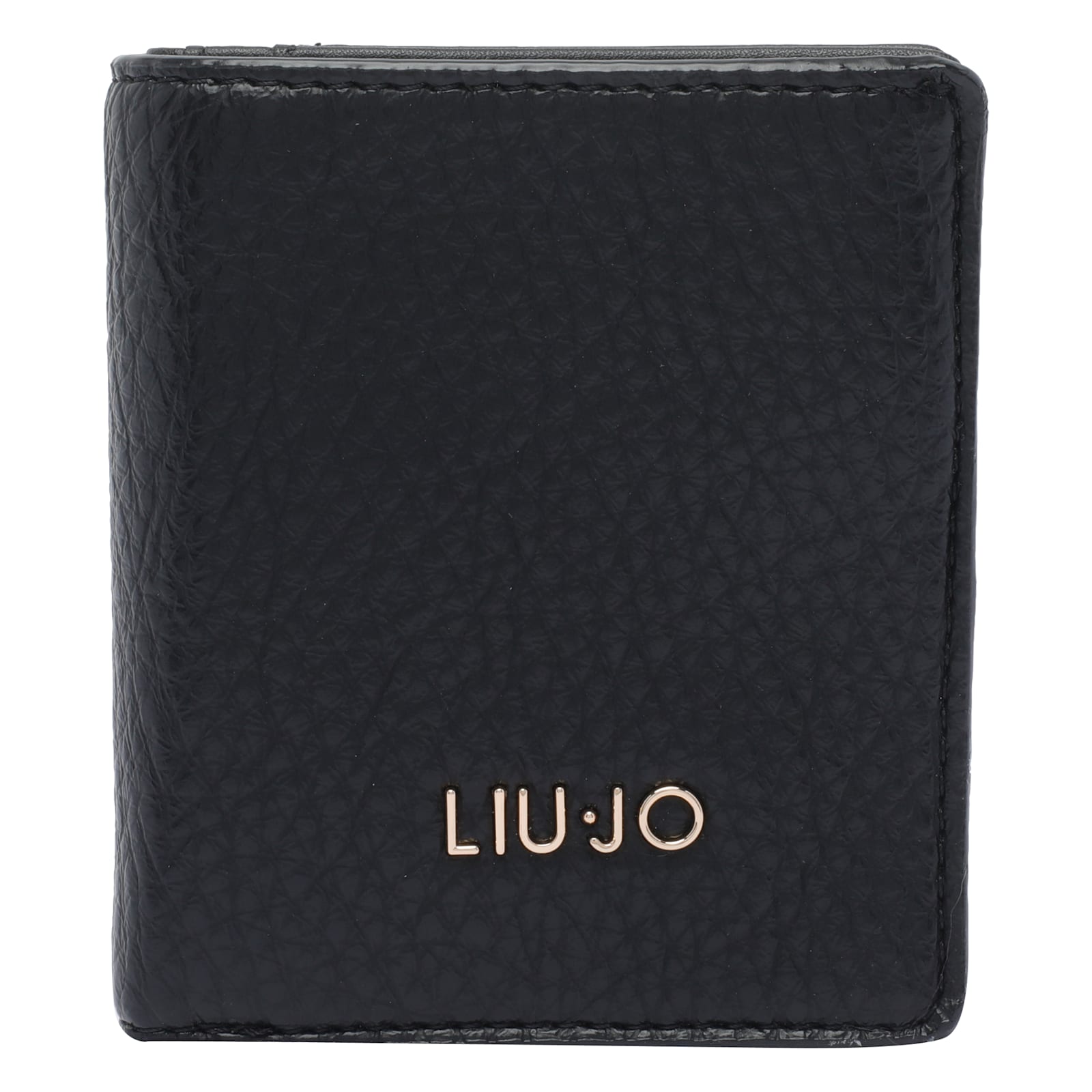 Liu •jo Compact Zip Purse And Cardholder In Black