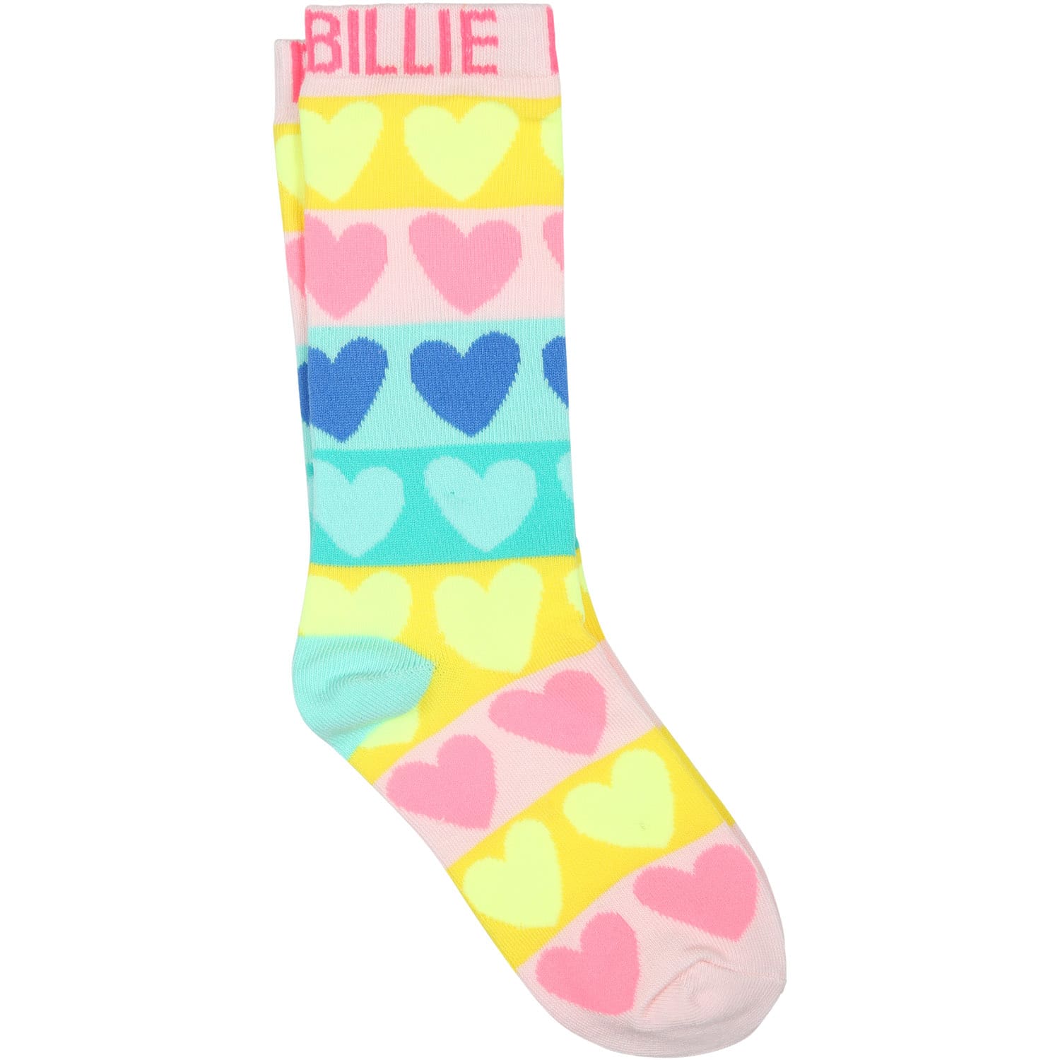 Billieblush Kids' Multicolor Socks For Girl With Logo