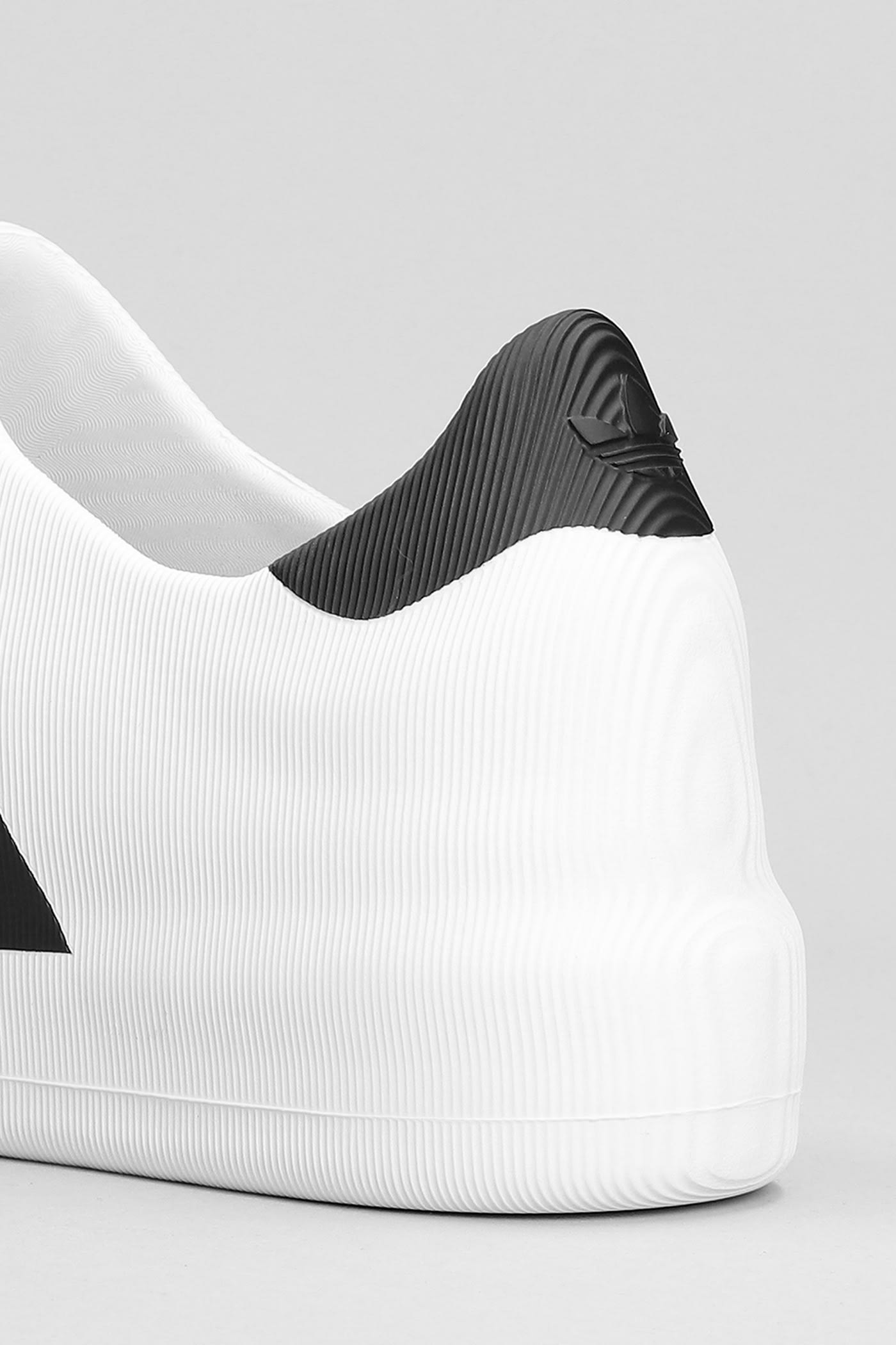 Shop Adidas Originals Adifom Superstar Sneakers In White Pvc