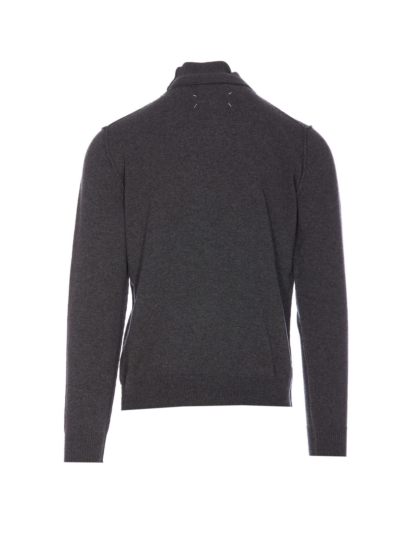 Shop Maison Margiela Sweater In Medium Grey