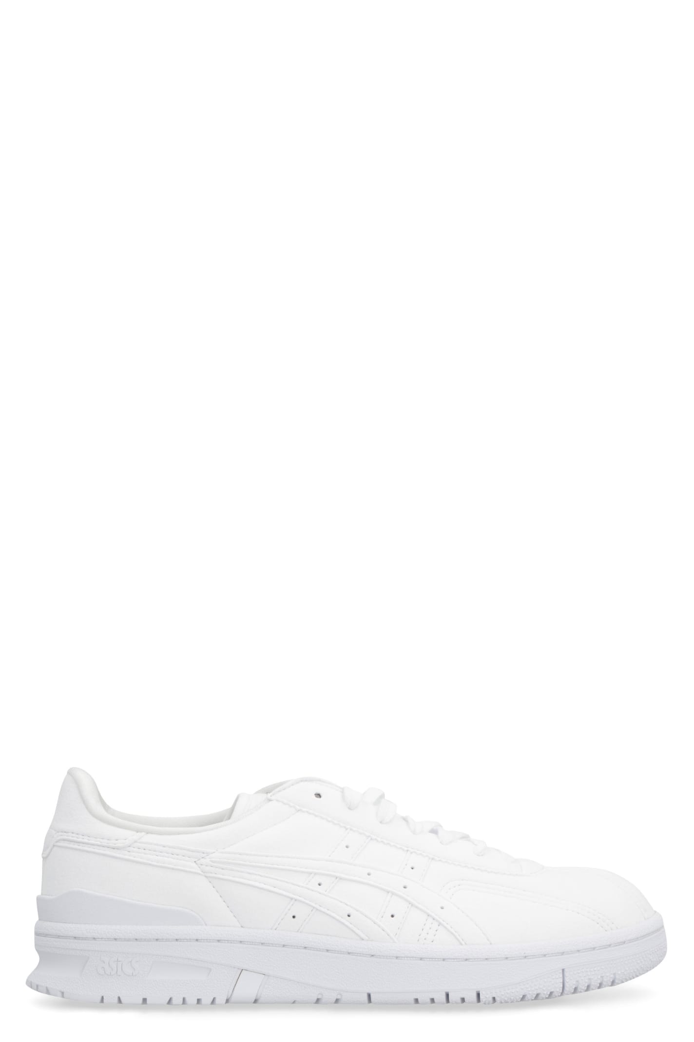 Comme Des Garçons Shirt Leather Low-top Sneakers In White