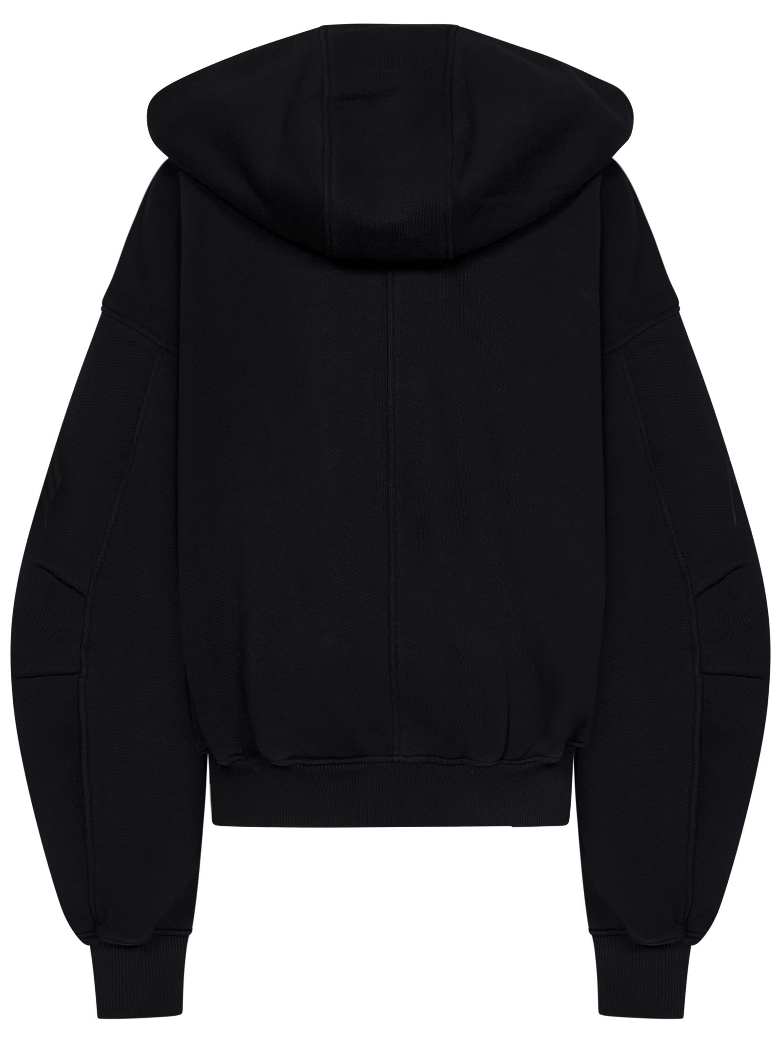 Shop Attico Sweatshirt In Black