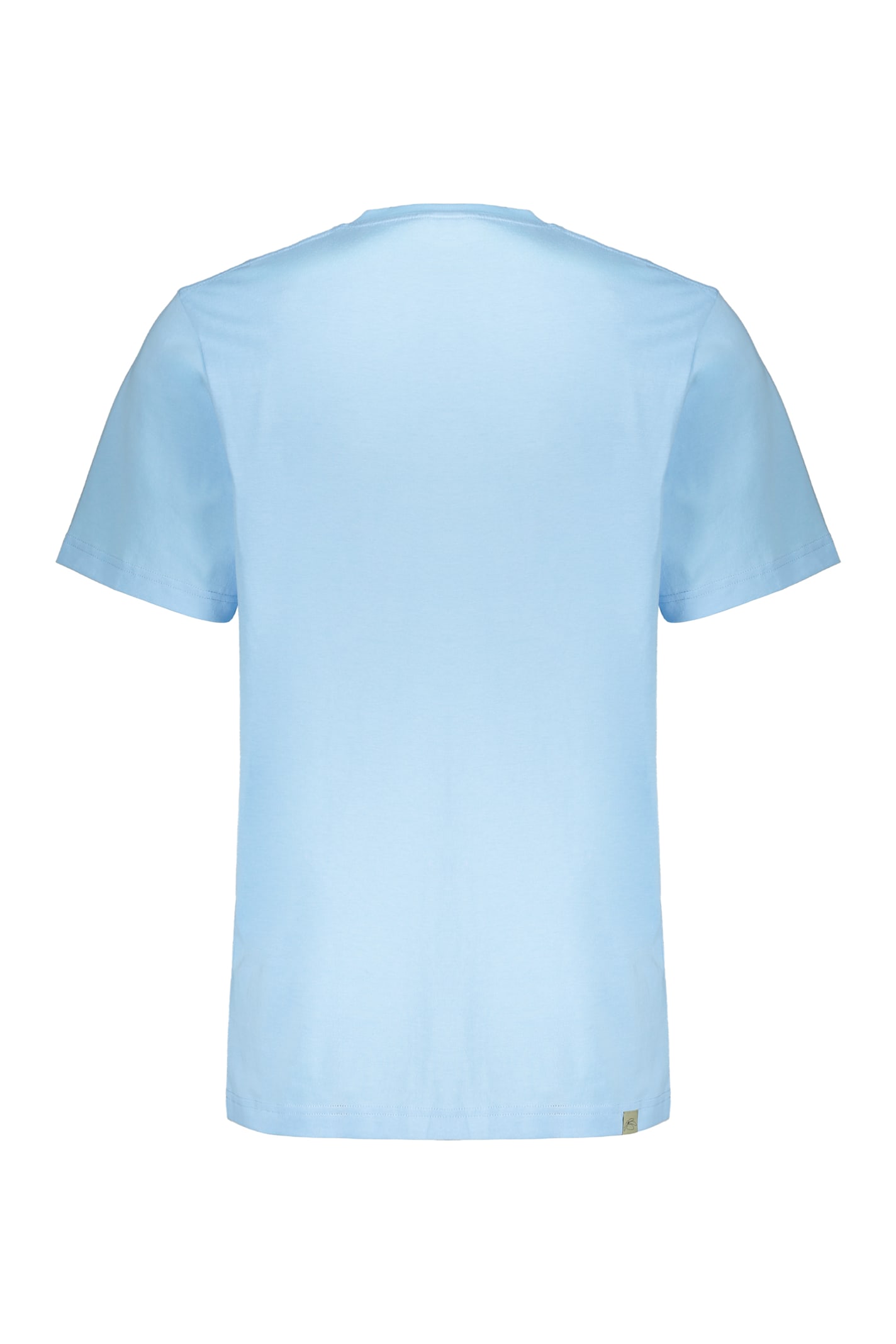 Perks And Mini Printed Cotton T-shirt In Blue
