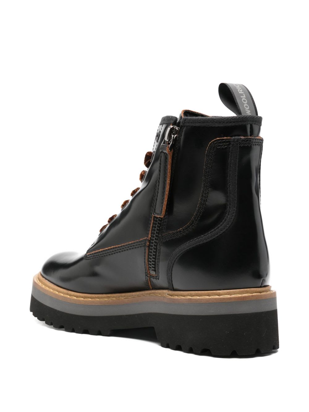 Woolrich Main Boot In Black