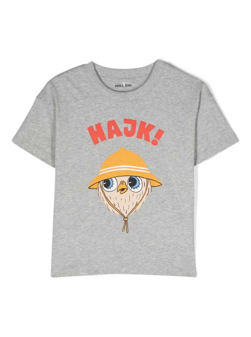 Shop Mini Rodini Hike T-shirt In Grey