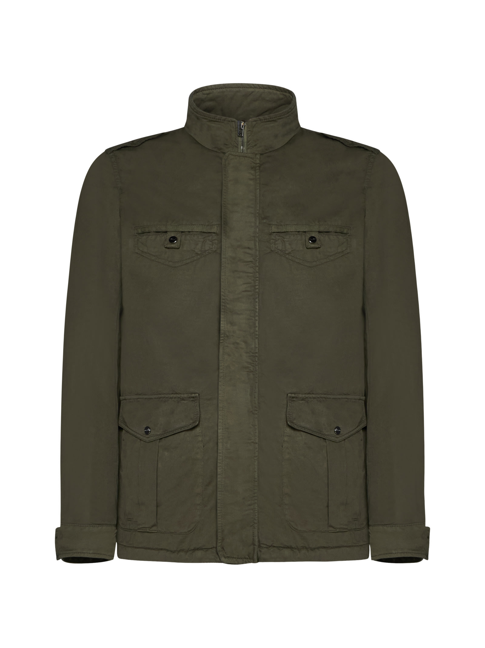 Shop Herno Jacket In Green