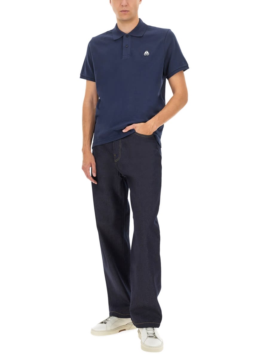 Moose Knuckles Everett Mens Polo Shirt