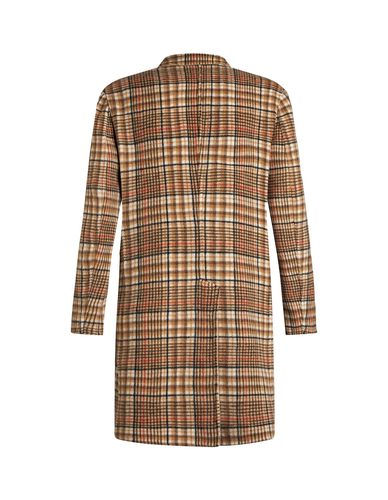 Shop Etro Beige Reversible Coat In Brown