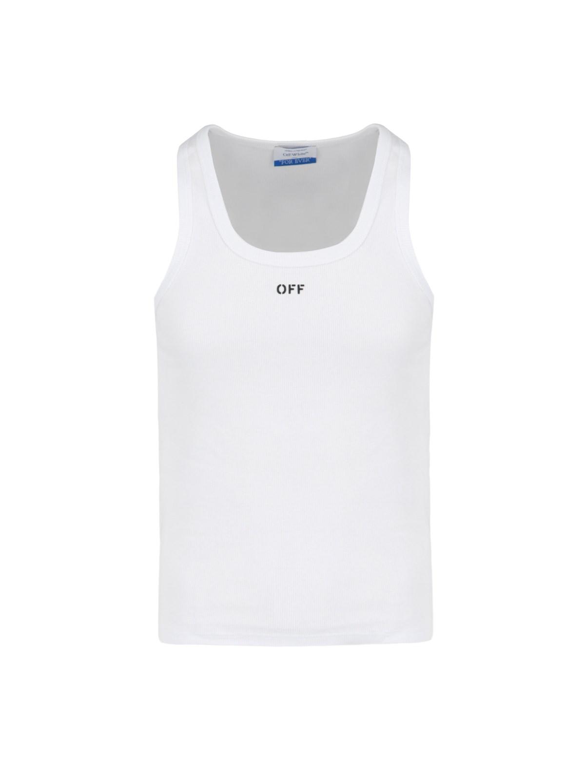 OFF-WHITE LOGO TANK TOP 