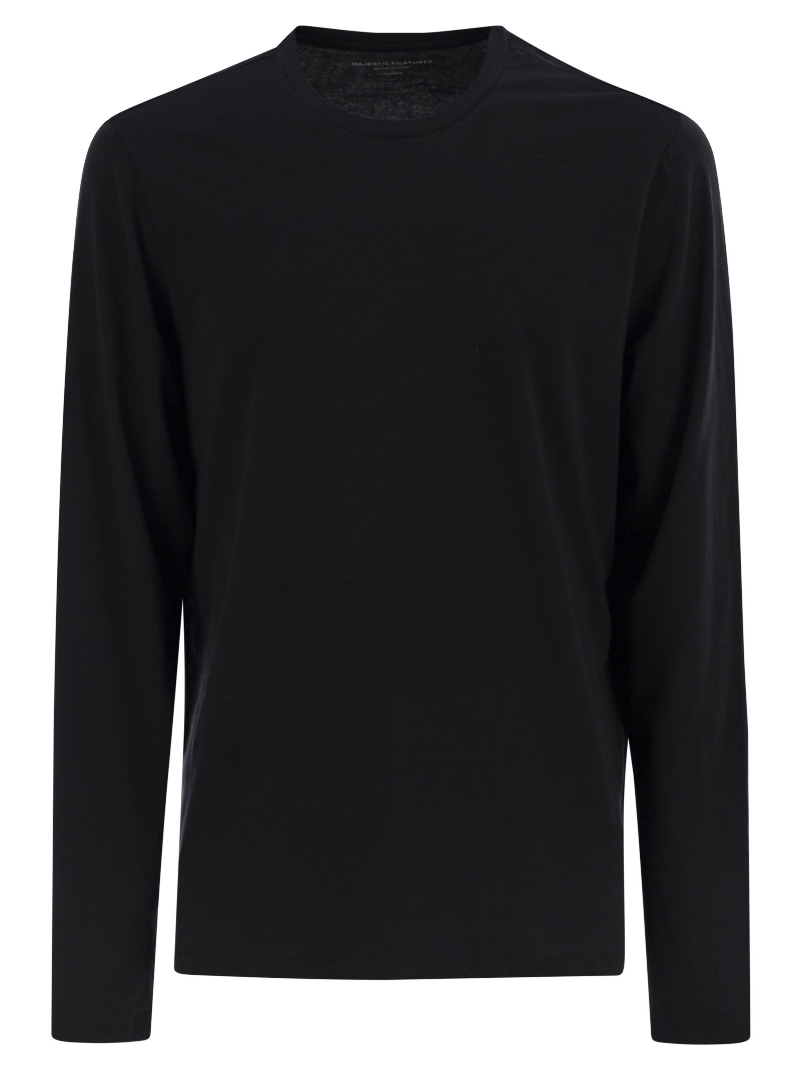 Long-sleeved Crew-neck T-shirt