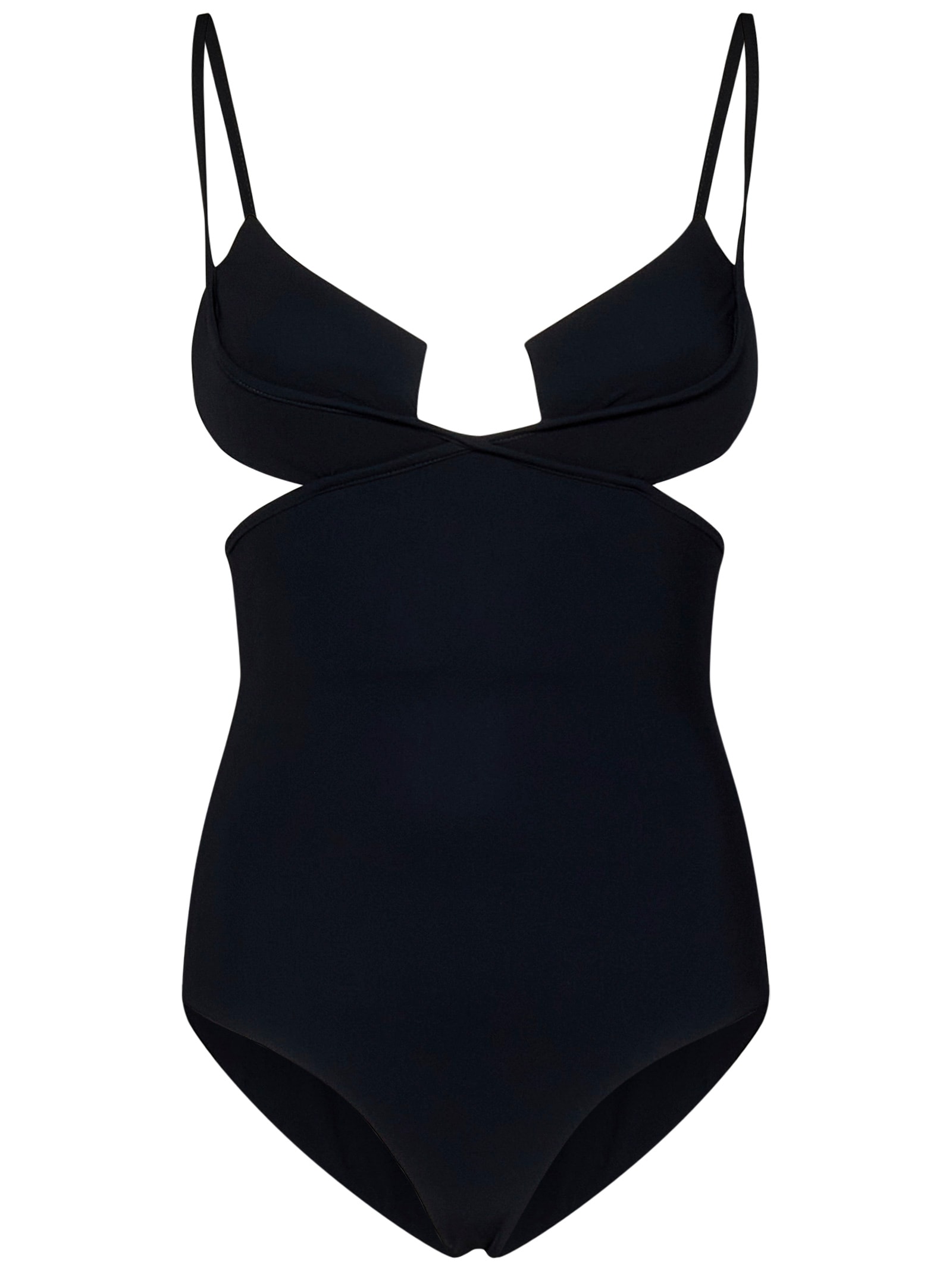 Shop Nensi Dojaka Swimsuit In Black