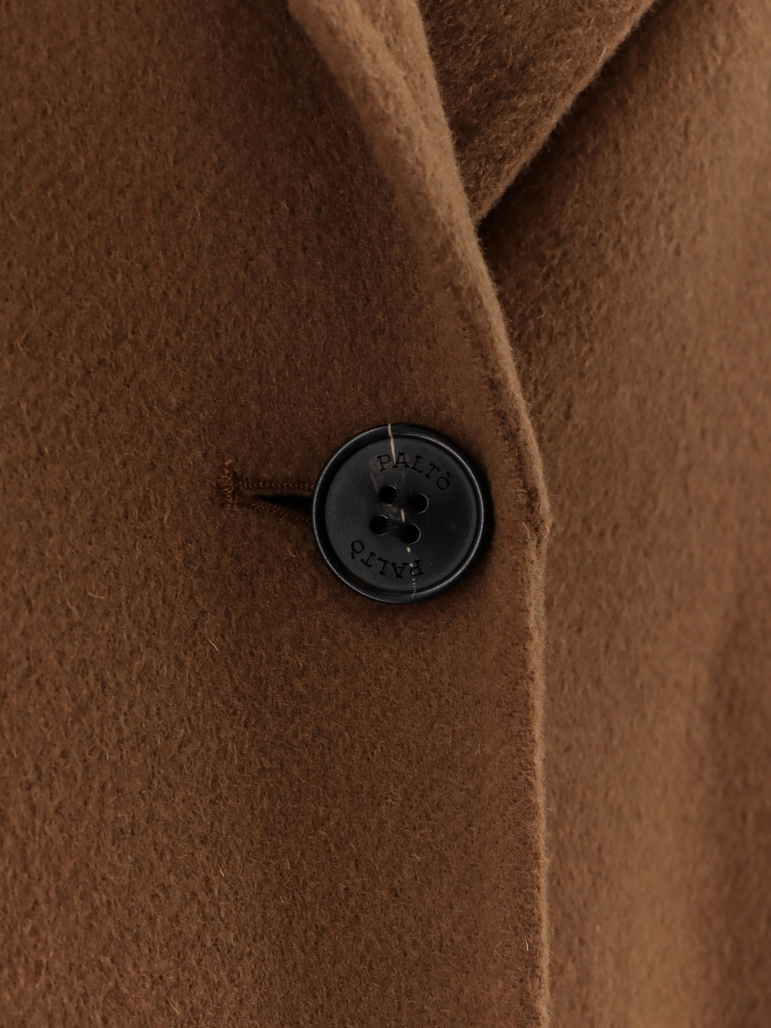 Paltò Elsa Db Wool Coat In Brown