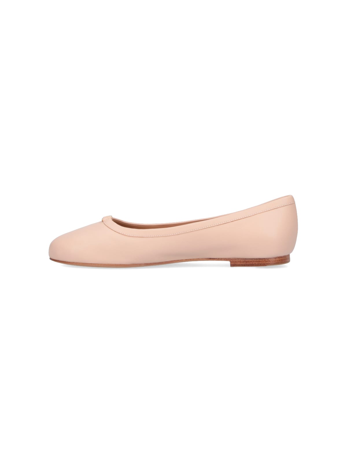 Shop Chloé Marcie Ballet Flats In Pink