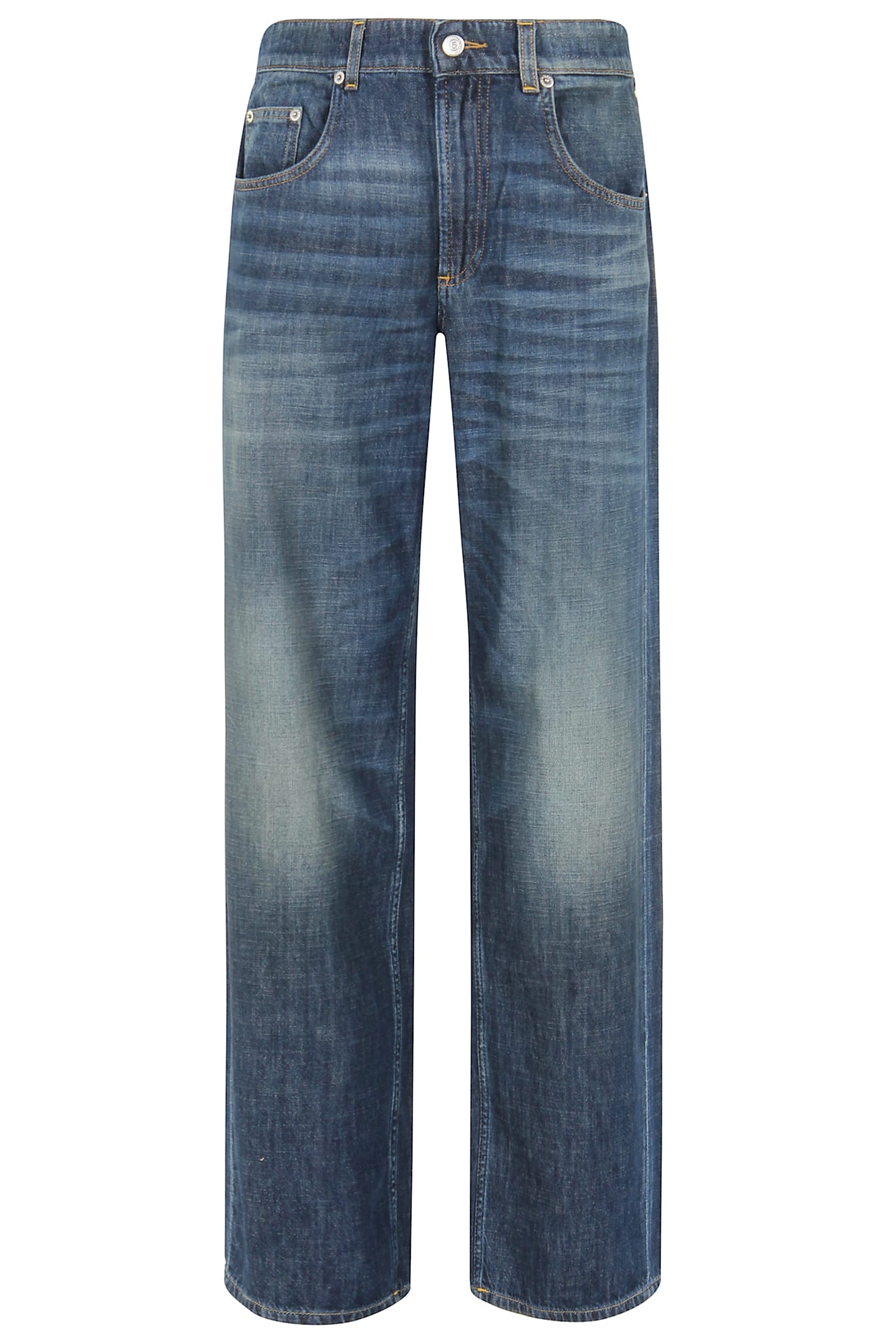 Department Five Pretender Pantalone Gamba Ampia In Blue