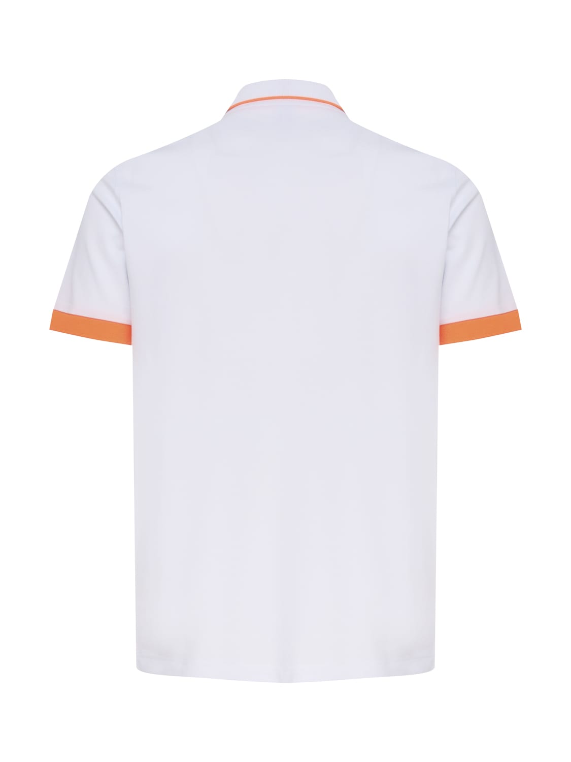 Shop Sun 68 Polo T-shirt In Cotton In White