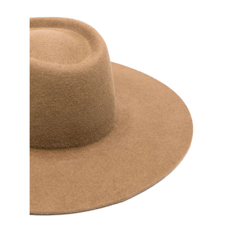 Ruslan Baginskiy Hat With Logo In Brown