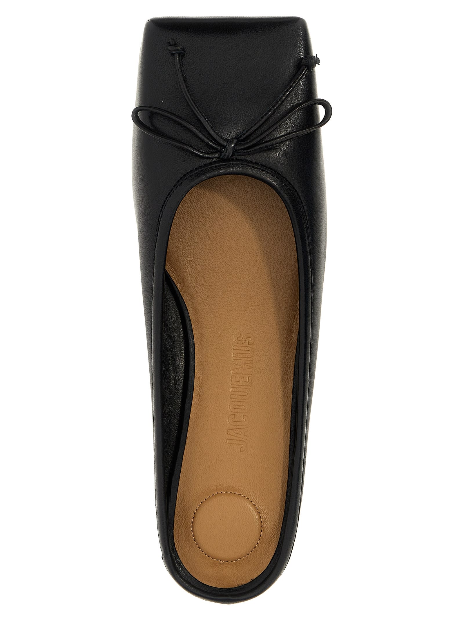 Shop Jacquemus Les Mules Plates Ballet Ballet Flats In Black