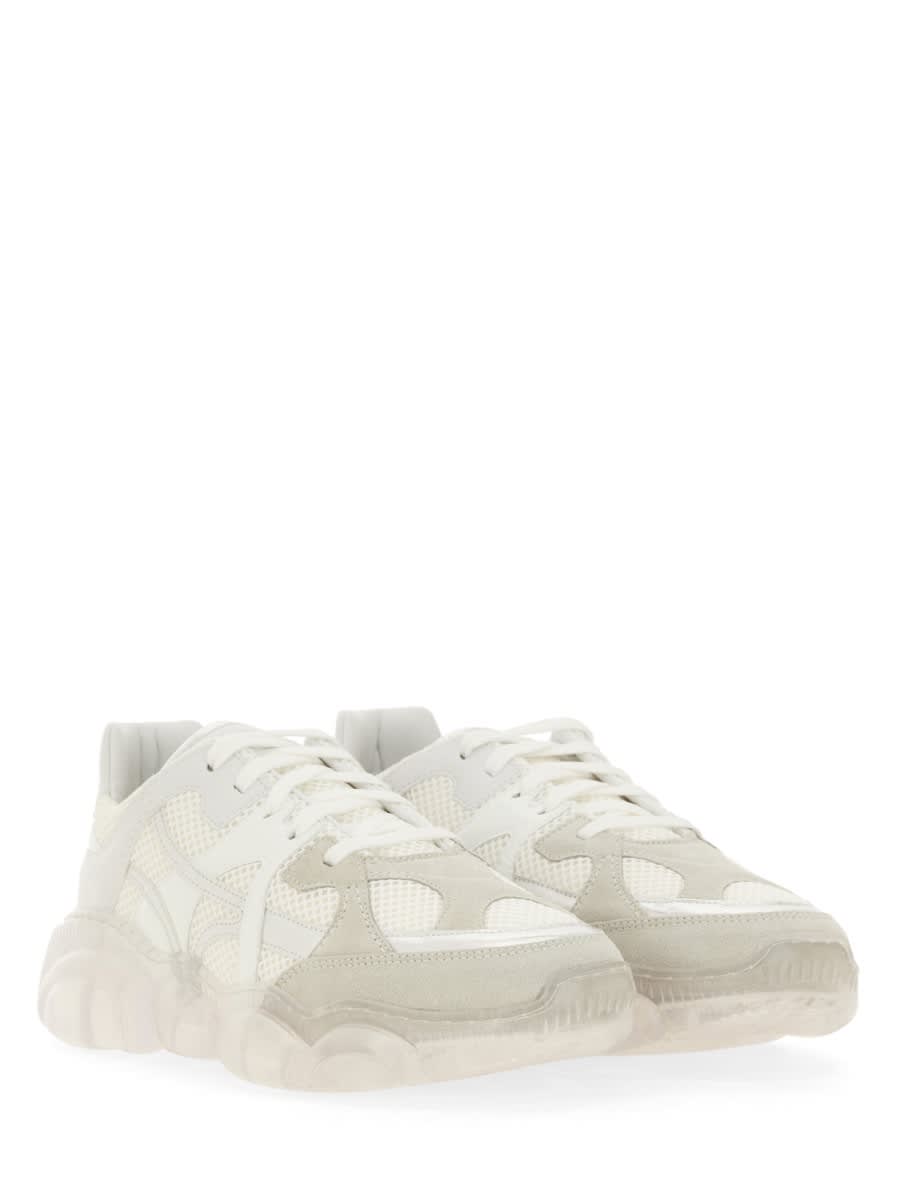 Shop Moschino Sneaker Teddy In White