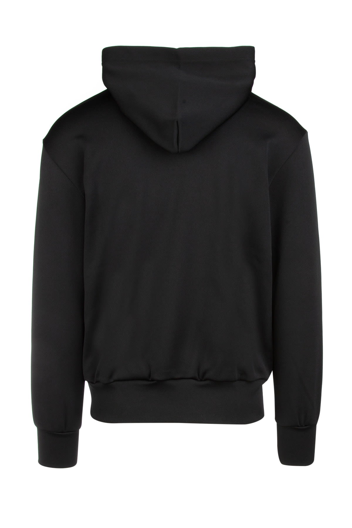Shop Comme Des Garçons Play Black Polyester Sweatshirt
