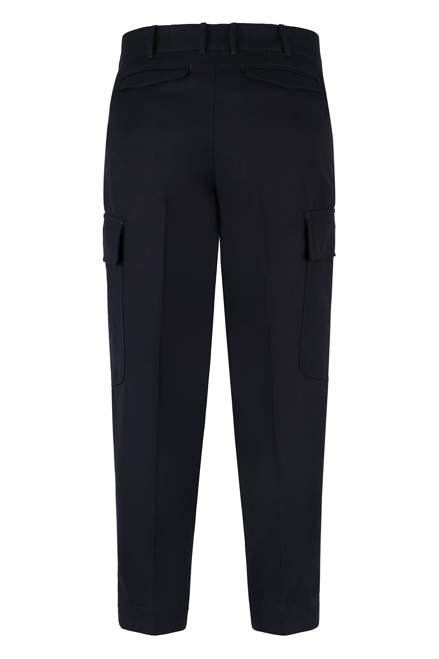 Pt Torino The Sailmaker Wool Trousers In Blue