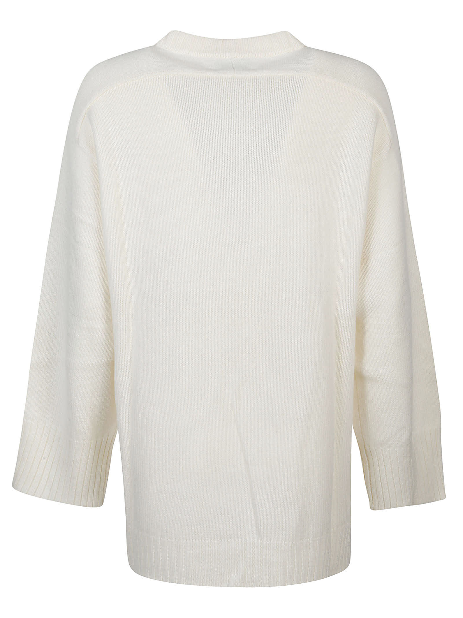 LOULOU STUDIO SAFI ROUND NECK SWEATER 