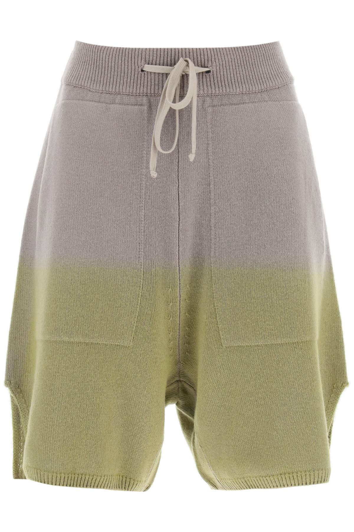Shop Moncler Genius Loose Fit Cashmere Shorts In Acid Degrade (beige)