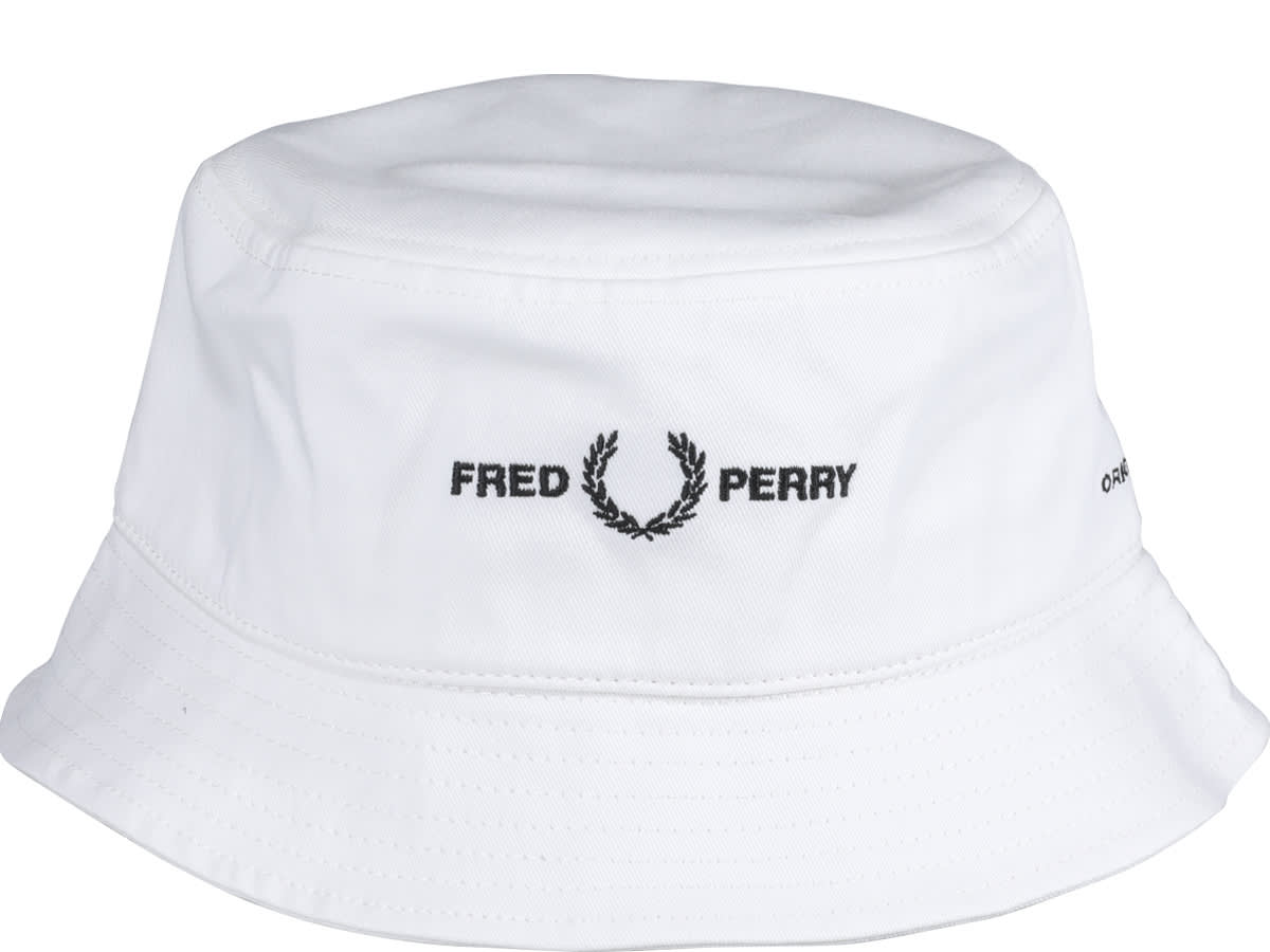 Fred Perry Logo Bucket Hat