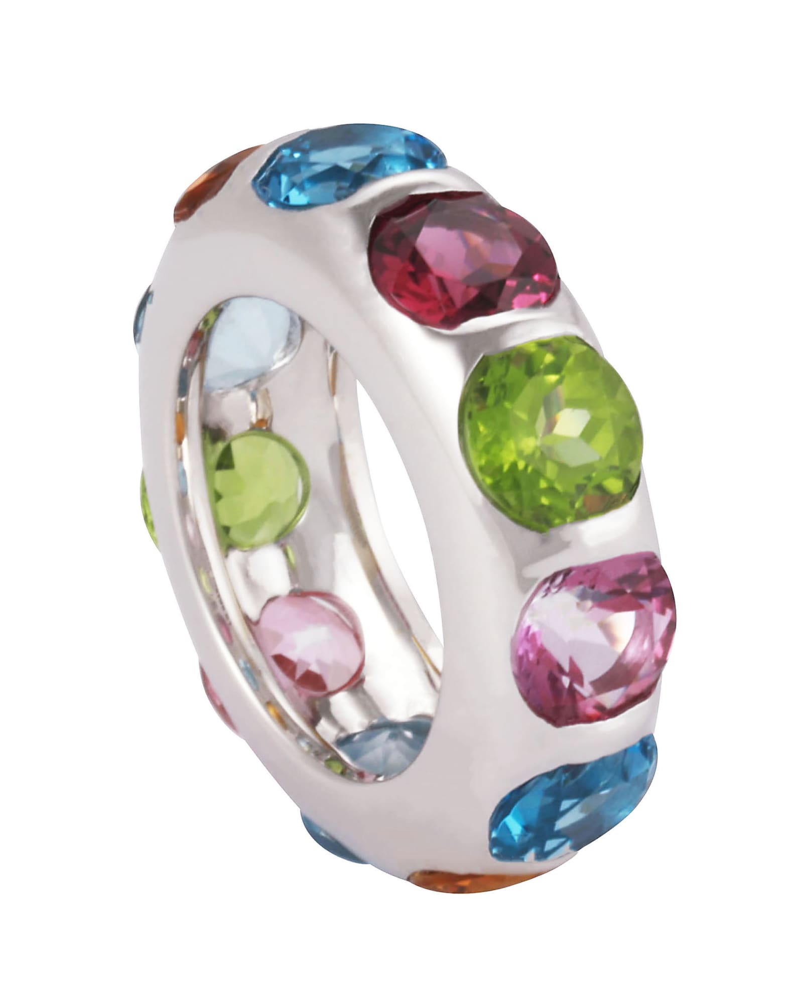 Shop Lo Spazio Jewelry Lo Spazio Estate Ring In Multicolor