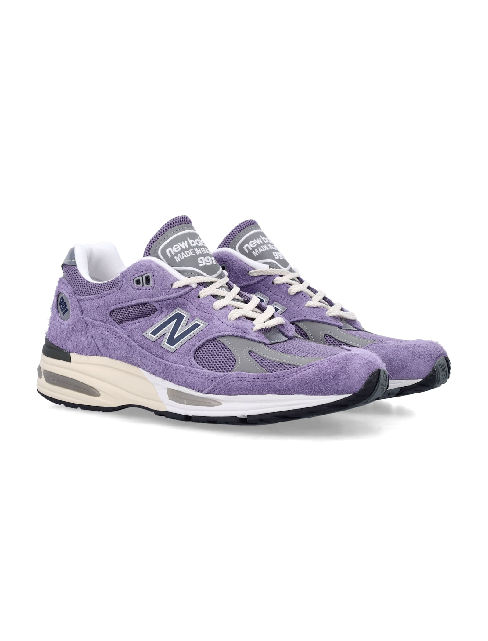 New Balance Made In Uk 991v2 Grounded Pastels Sneakers In Purple