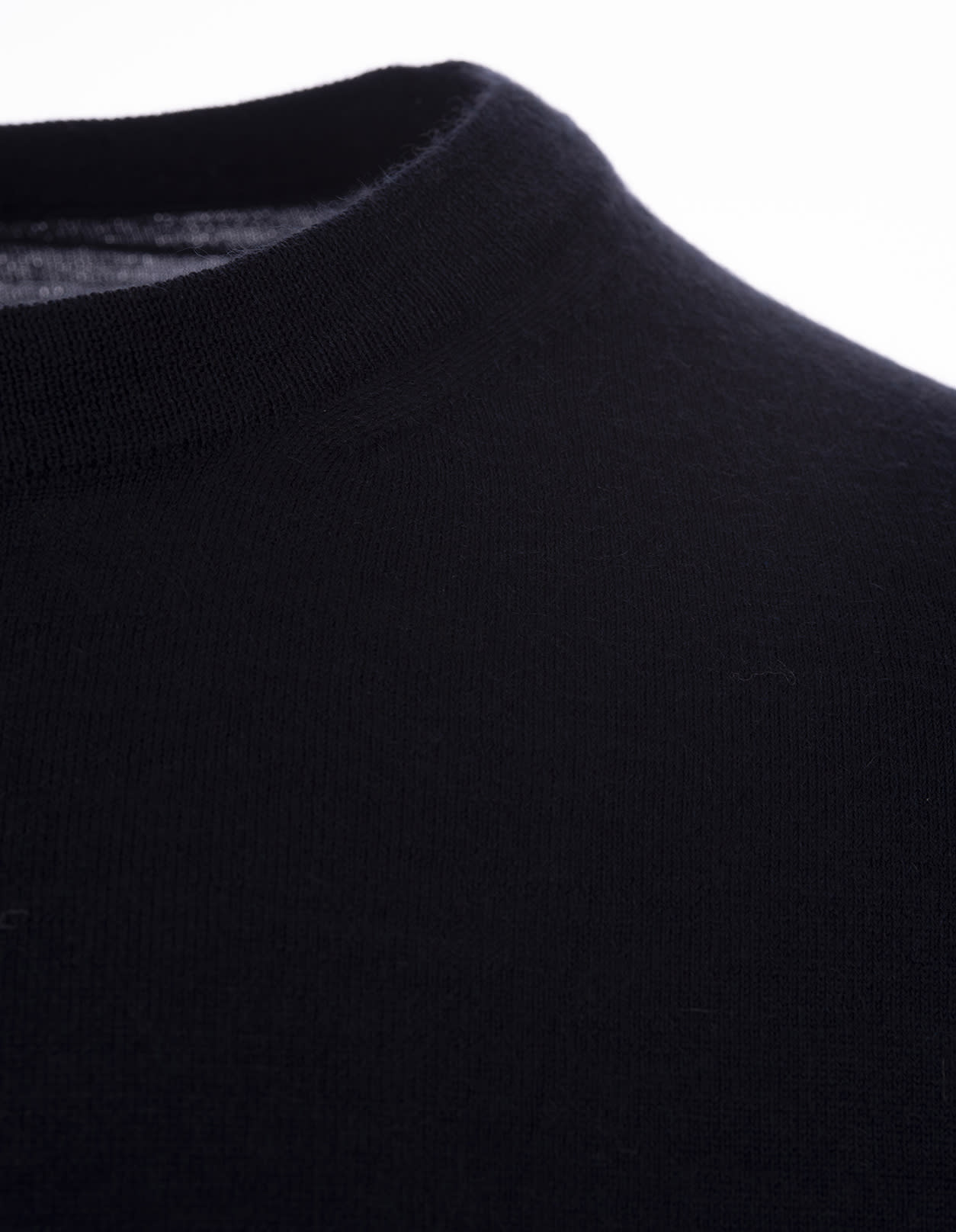 Shop Fedeli Night Blue Cashmere Sweater