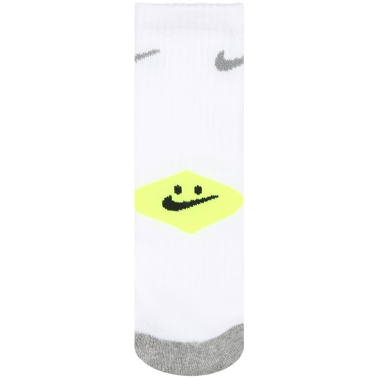 Nike Multicolor Set For Boy With Smiley In White