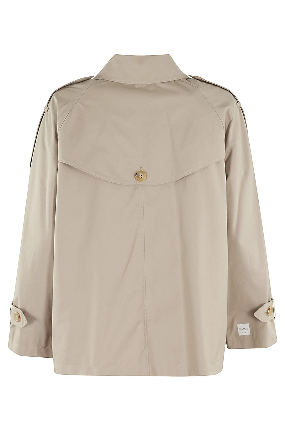 Shop Max Mara The Cube Dtrench In Beige