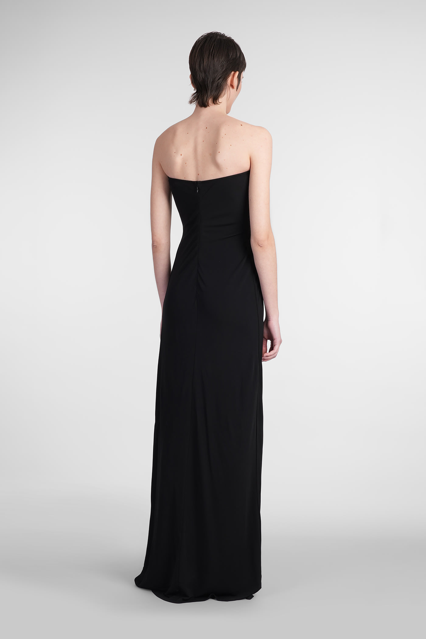 Christopher Esber Dress In Black Viscose In Black