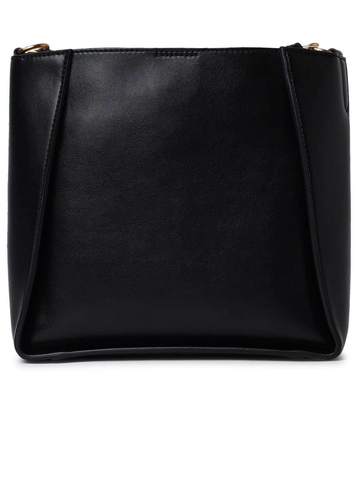 Shop Stella Mccartney Black Soft Polyurethane Mini Crossbody Bag