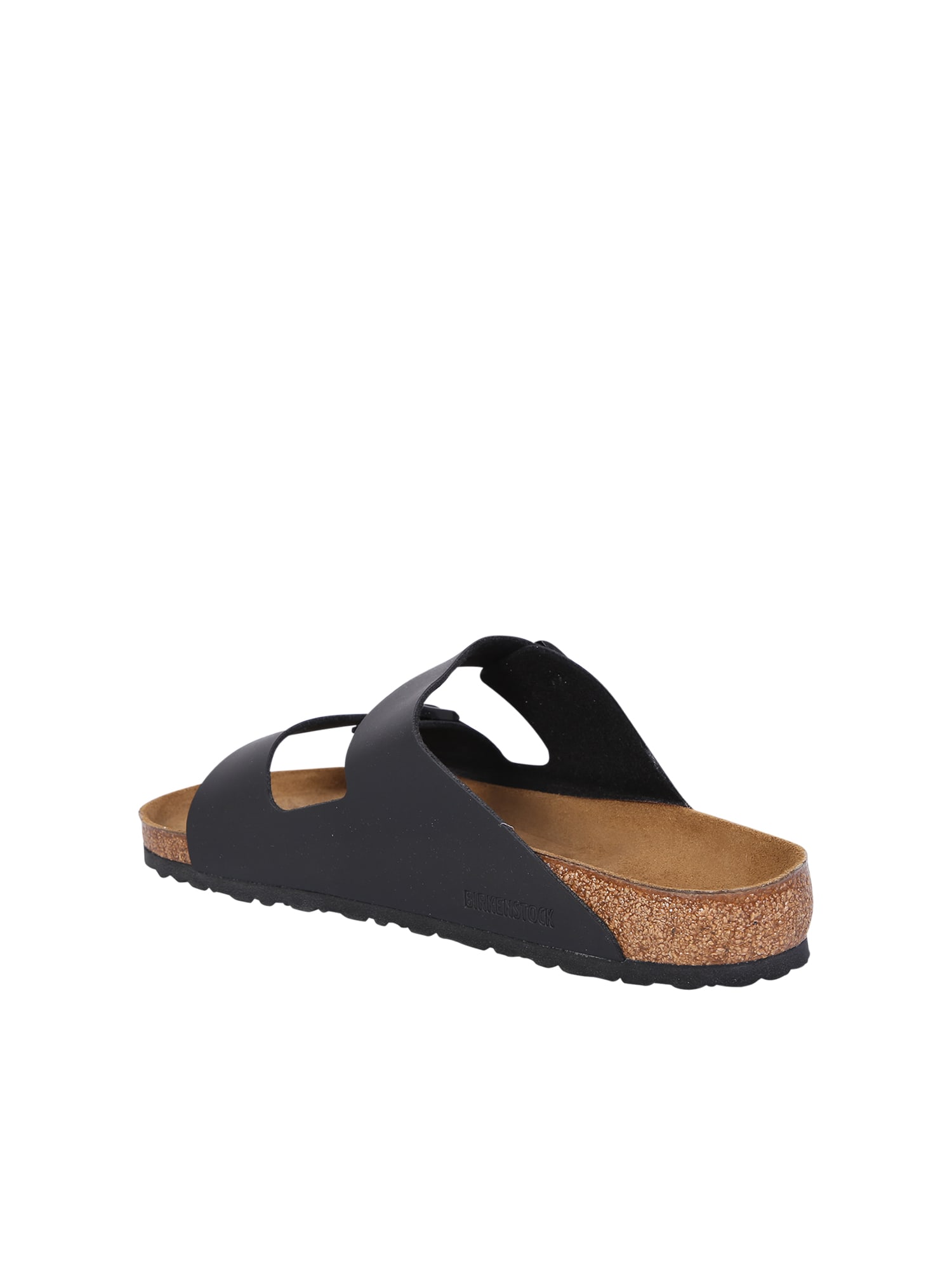 Shop Birkenstock Double-strap Black Sandals