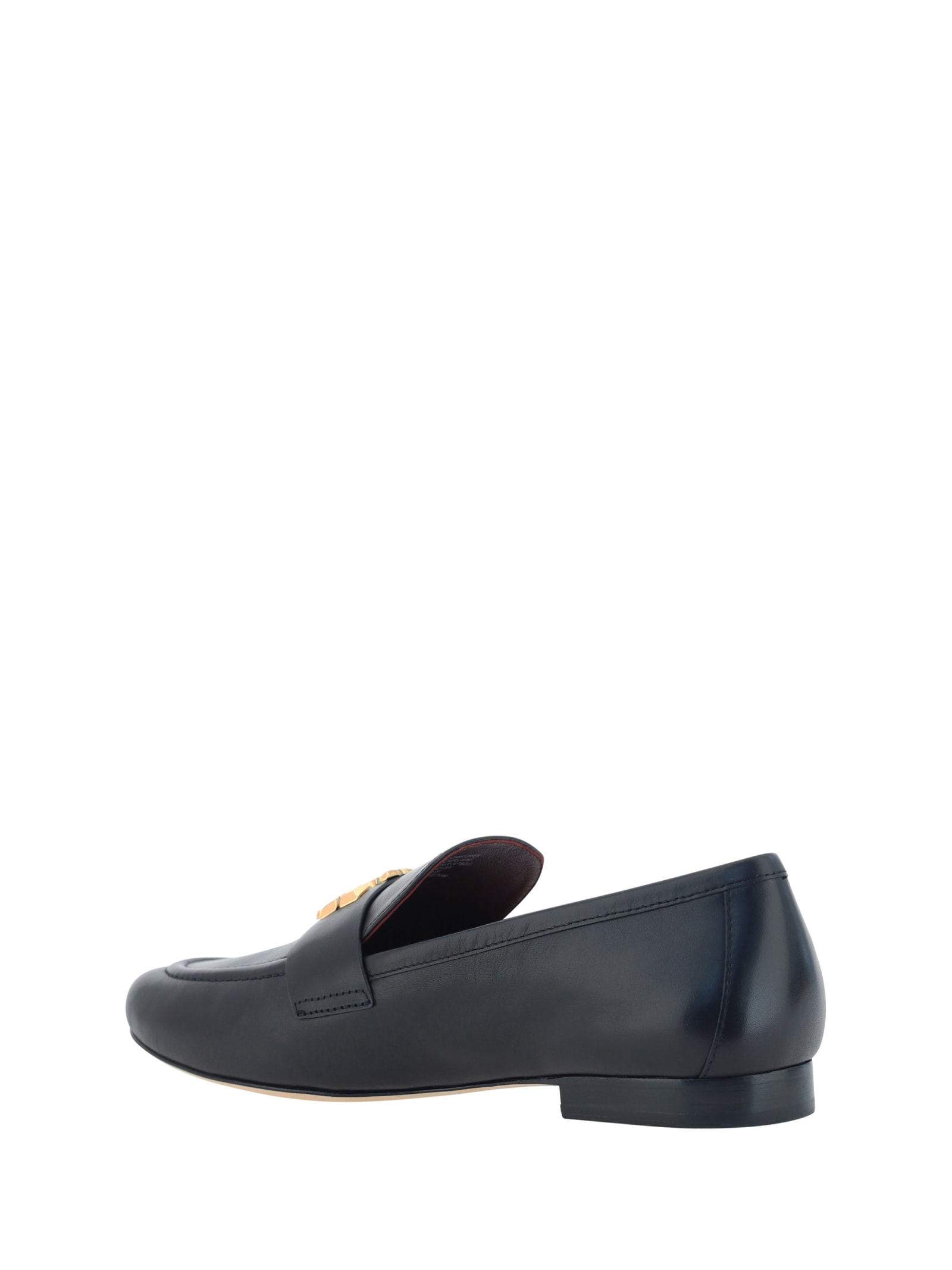 Shop Tory Burch Eleanor Loafers In Perfect Black