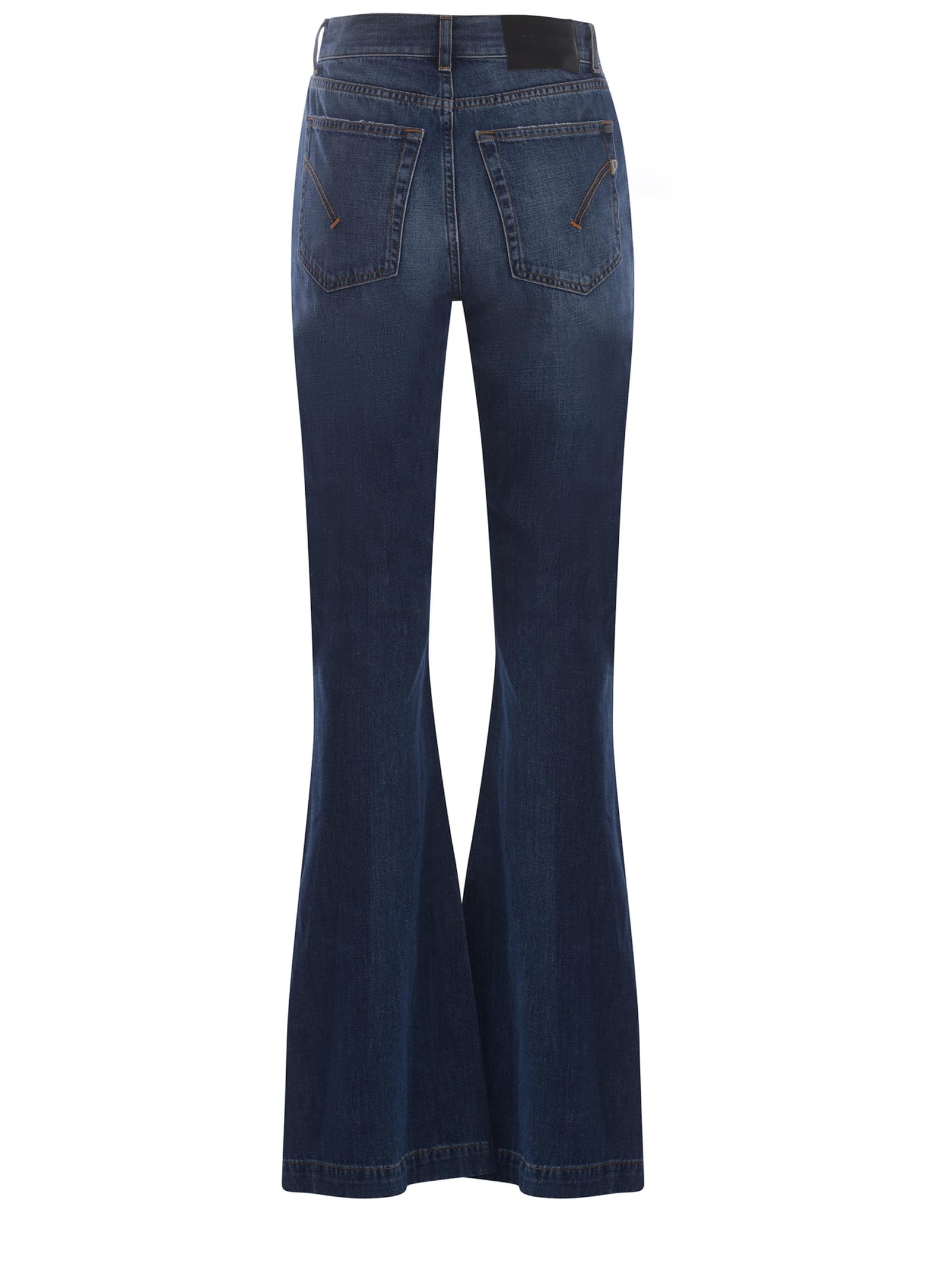 Shop Dondup Jeans  Olivia Made Of Denim In Denim Blu