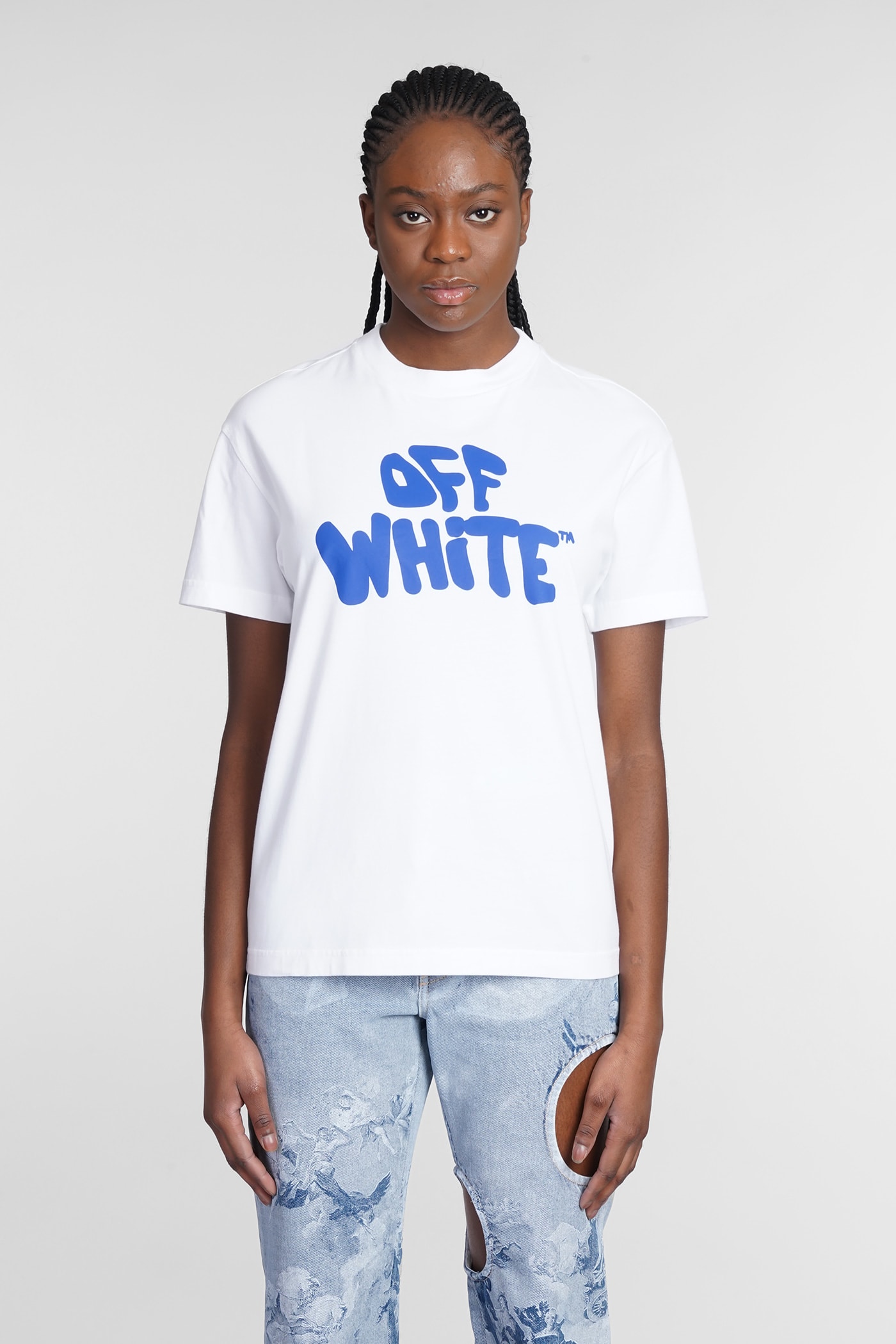 Off-white T-shirt  Woman Color White In White