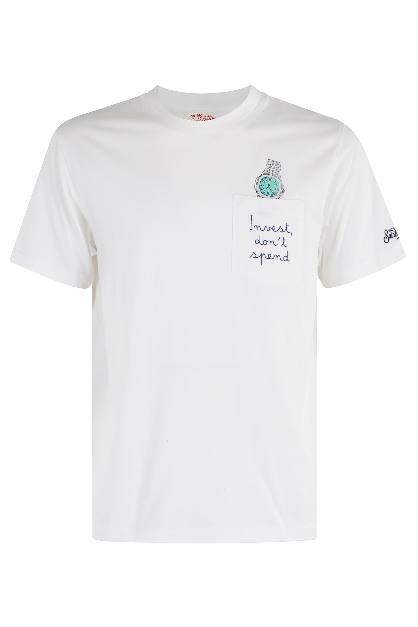 MC2 SAINT BARTH TSHIRT WITH POCKET