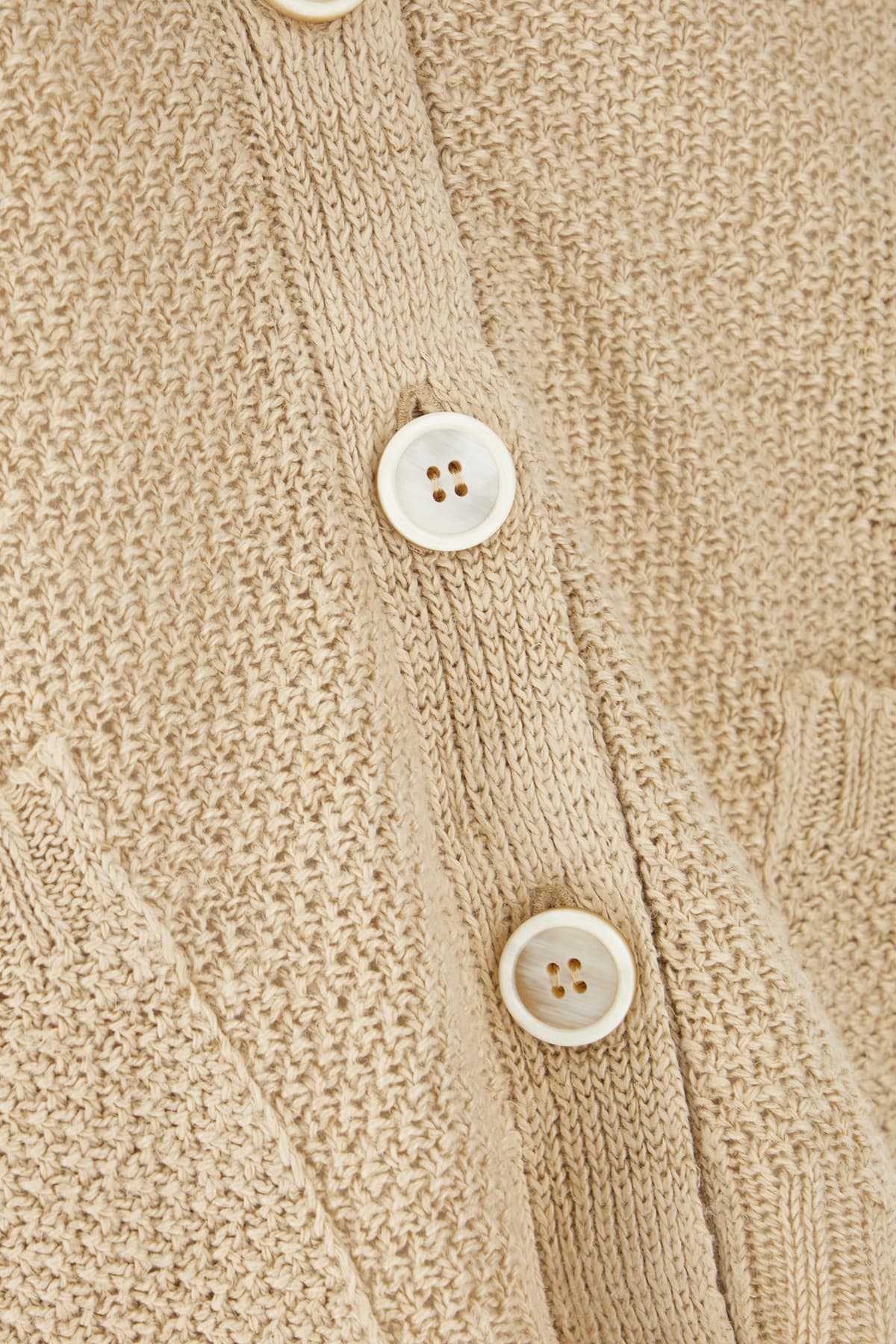 Shop Maison Margiela Hemp Cardigan In 113