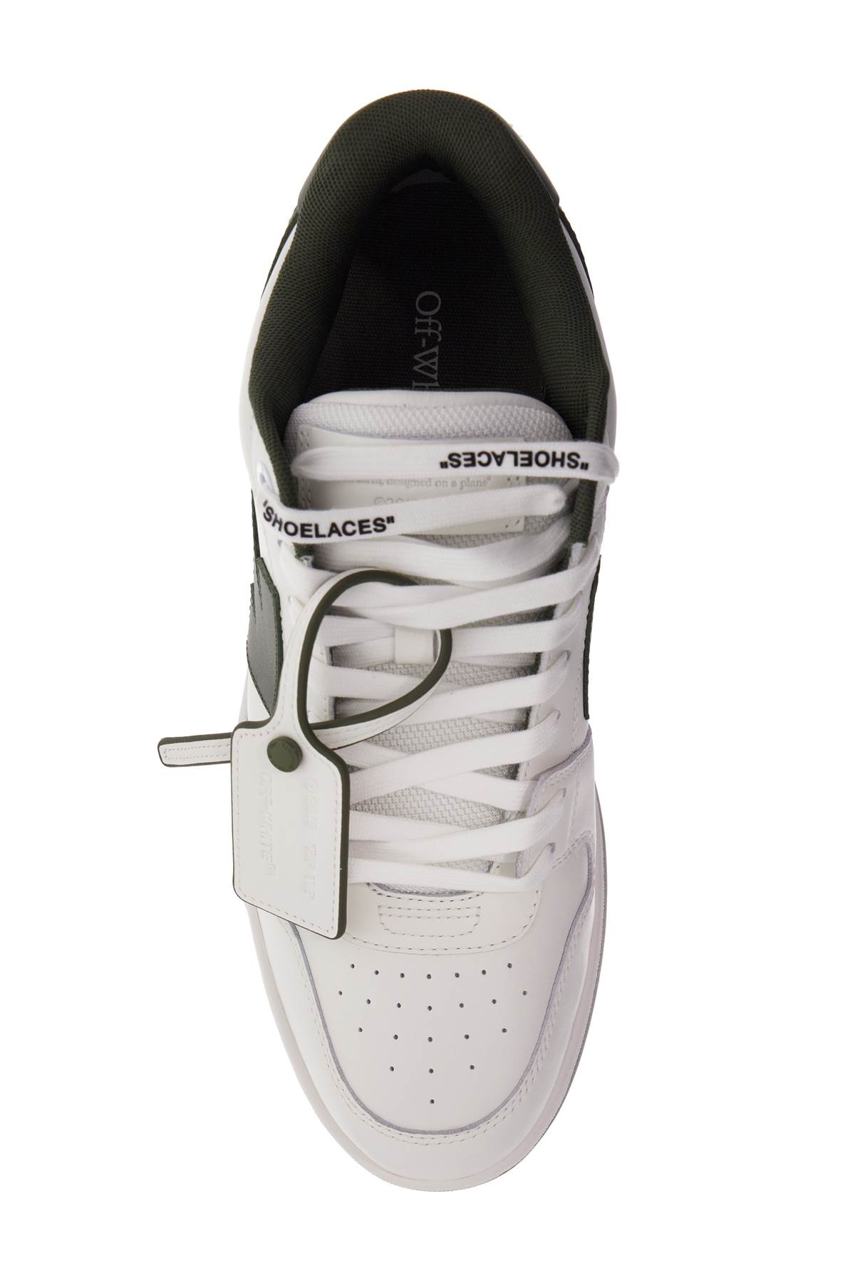 Shop Off-white Out Of Office Sneakers In Green