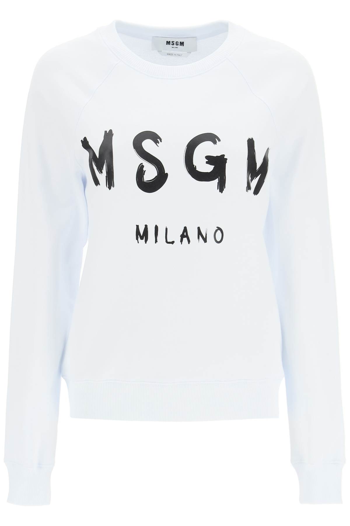 White Cotton Sweatshirt