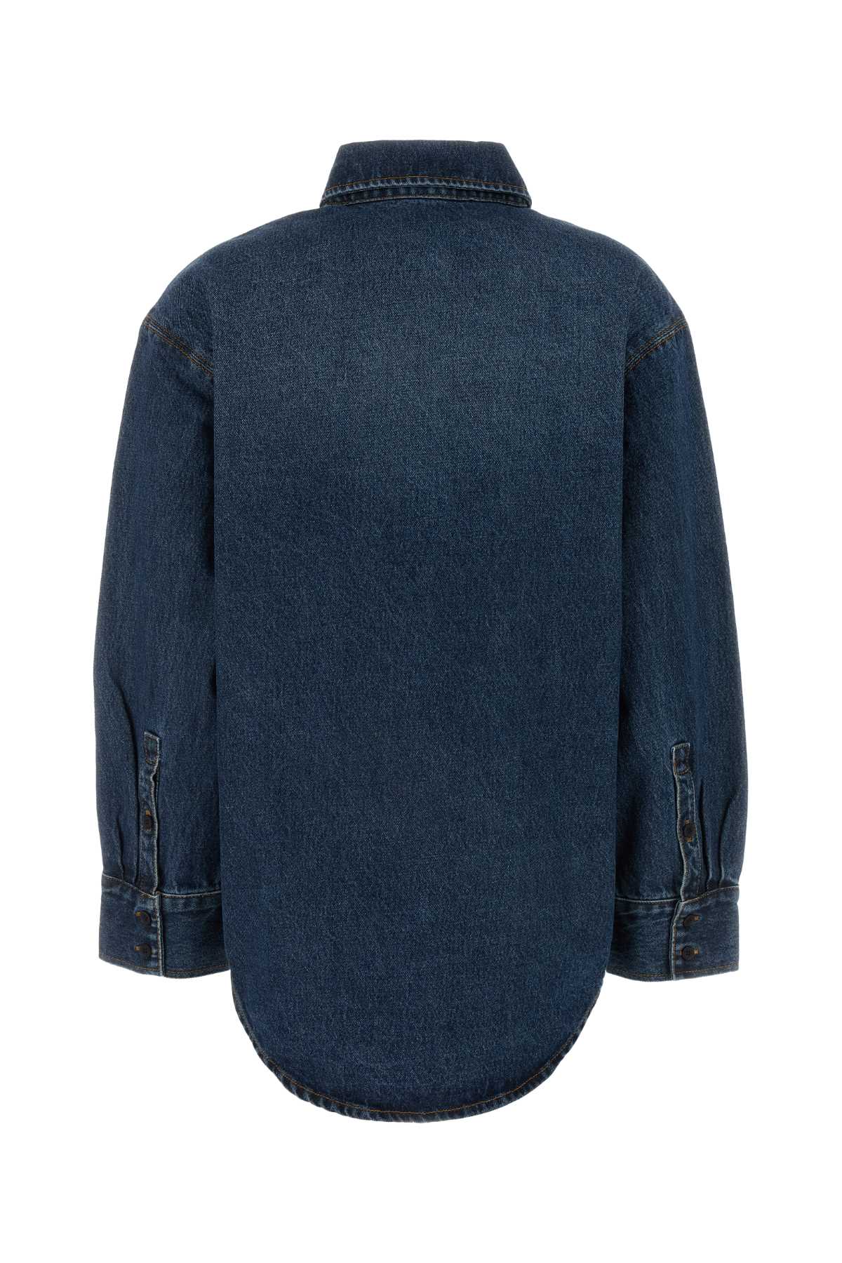 Camilla And Marc Denim Kalen Oversize Shirt In Almostindigo