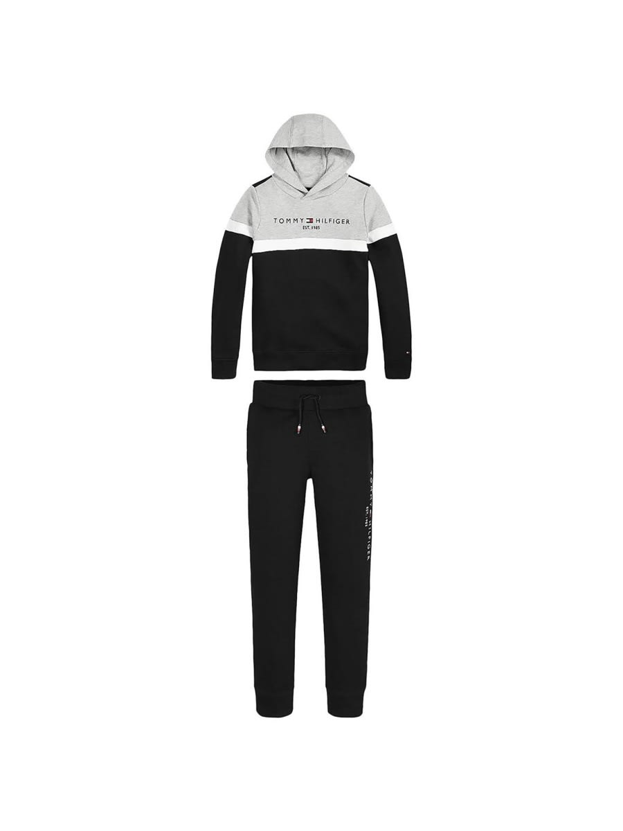 Tommy Hilfiger Colorblock Set In Black