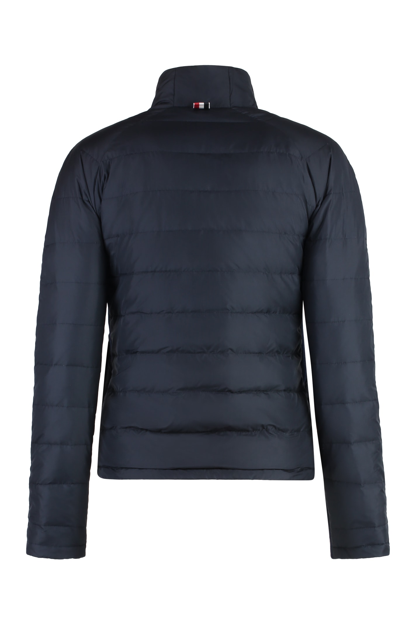 Shop Thom Browne Techno-nylon Down Jacket In Blue