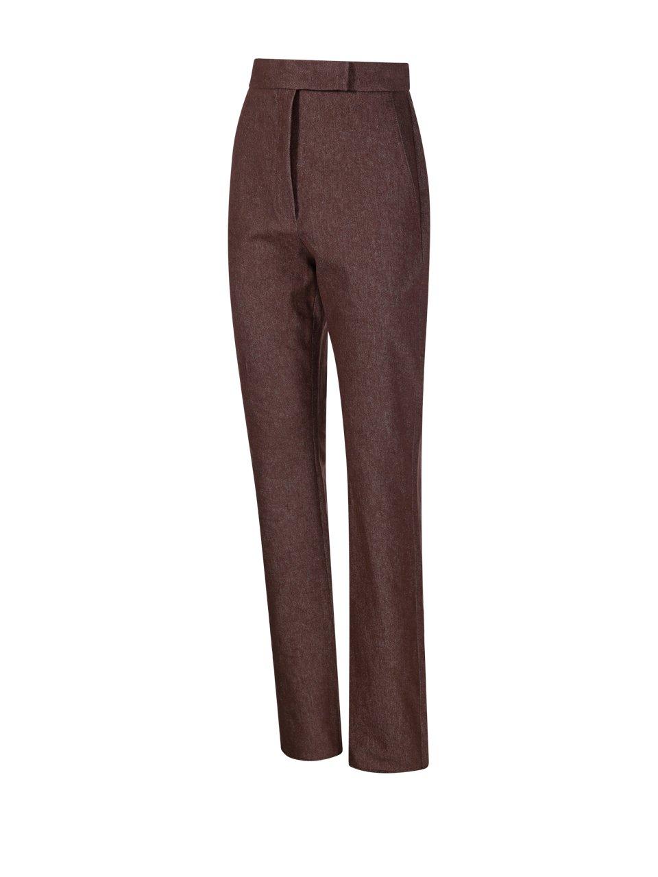 Max Mara Button Detailed Straight-leg Trousers