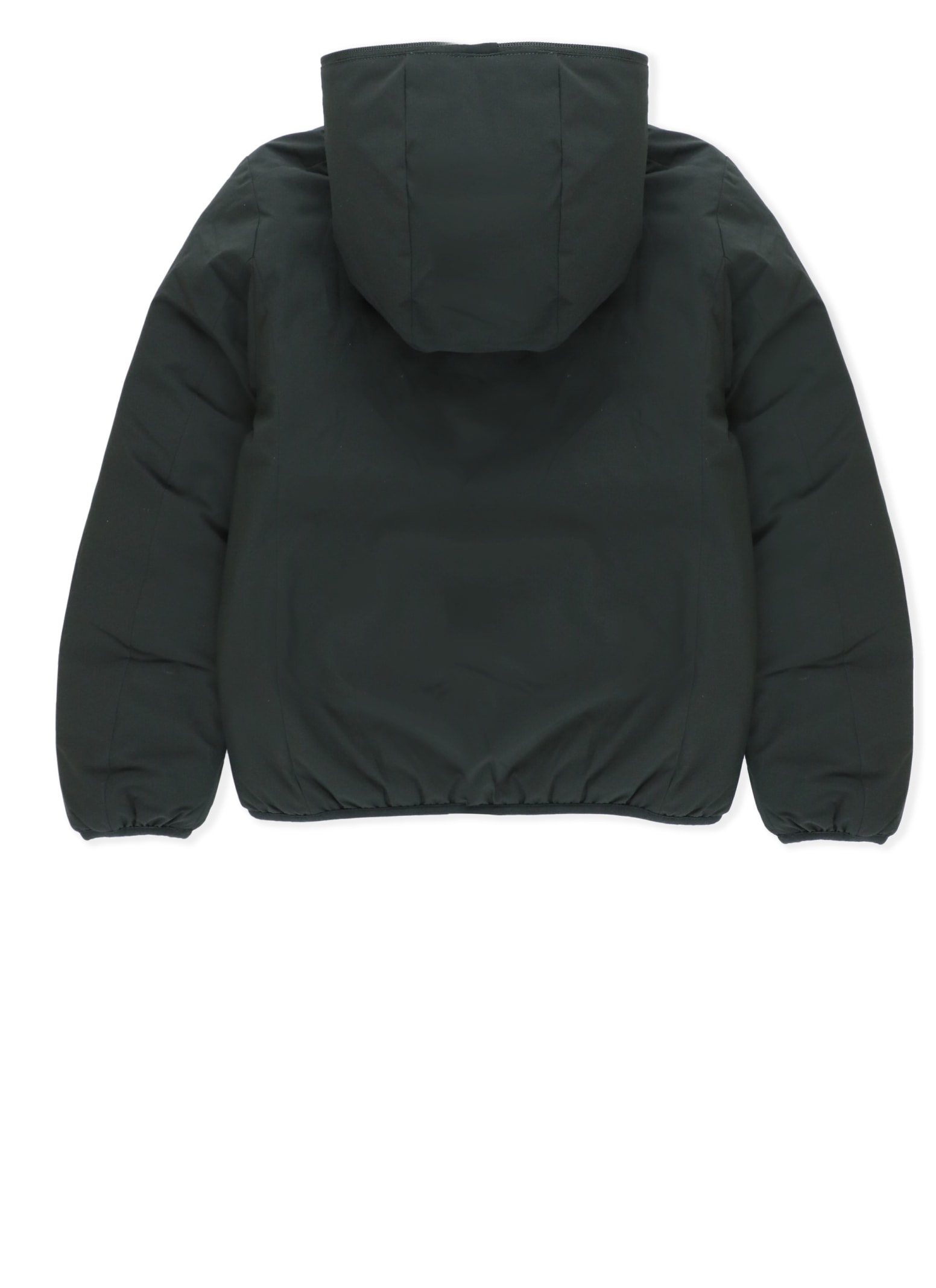 Shop Save The Duck Oliver Reversible Padded Jacket In Green Black