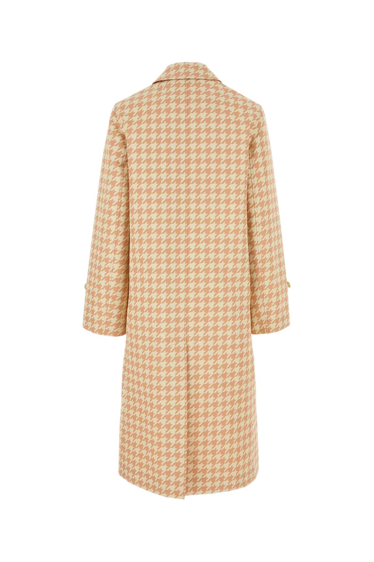 BURBERRY EMBROIDERED TWILL COAT