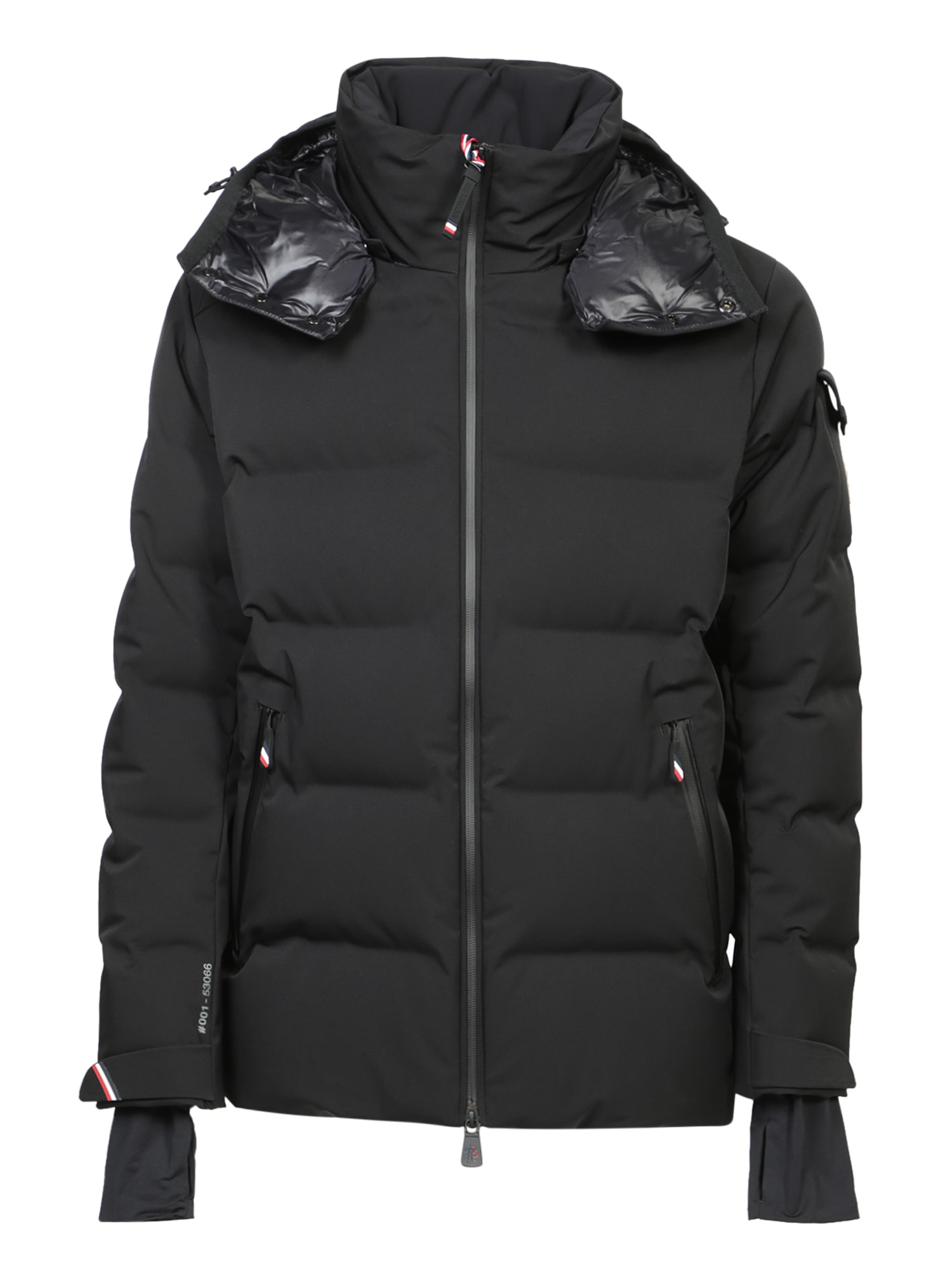 MONCLER MONTGETECH BLACK DOWN JACKET