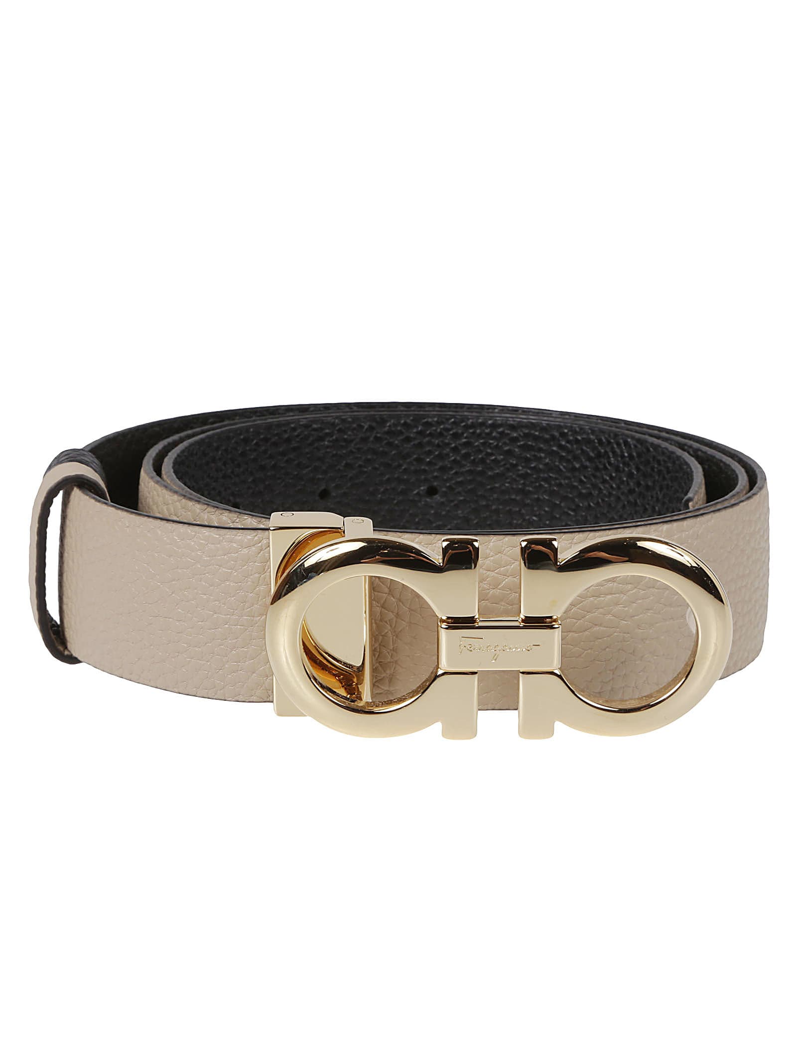 Ferragamo Reversible and Adjustable Gancini Belt